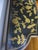 Vintage French Art Nouveau Black With Gold Roses Wood Library / Console Table For Sale - Image 10 of 10