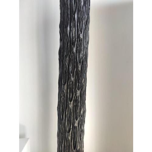 Wood Natural Tree Trunk Mounted on Base For Sale - Image 7 of 18