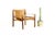 #2203 – Danish Modern / Mid Century Rosewood Sirocco Lounge Chair – Arne Norell — Tan Leather Sling Great vintage Sirocco...
