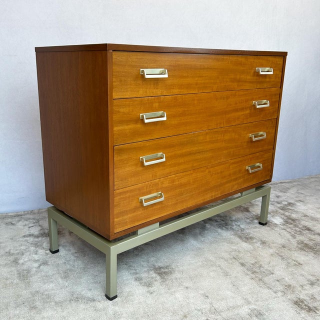 Vintage Limba Afrormosia Chest of Drawers by Leslie Dandy for G-Plan, 1950s For Sale - Image 15 of 16