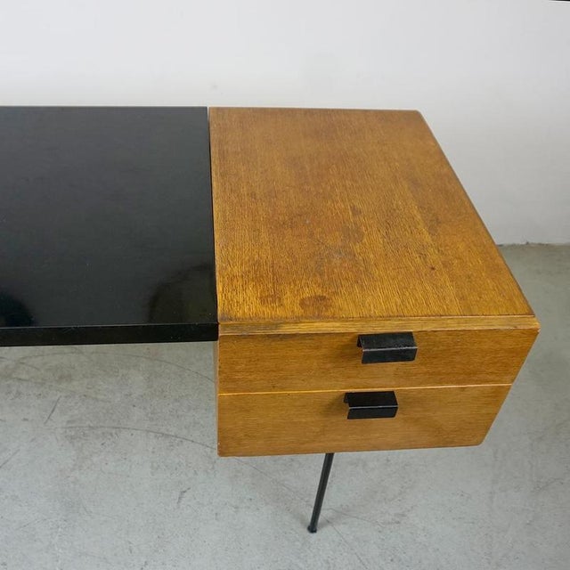 Mid-Century Modern Pierre Paulin Desk Cm141 attributed to Thonet, 1950s For Sale - Image 3 of 18