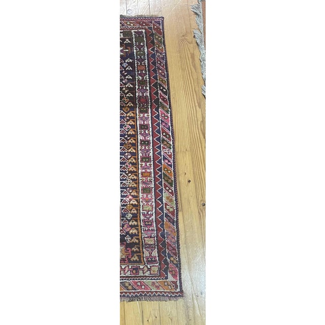 Textile Vintage Middle Eastern Rug For Sale - Image 7 of 8