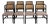 Edward Wormley for Dunbar Cane Dining Chairs - Set of 8 For Sale