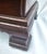 Small Narrow Mahogany Chippendale Bookcase W/ Pierced‑Side Shelves 1940s For Sale - Image 11 of 18
