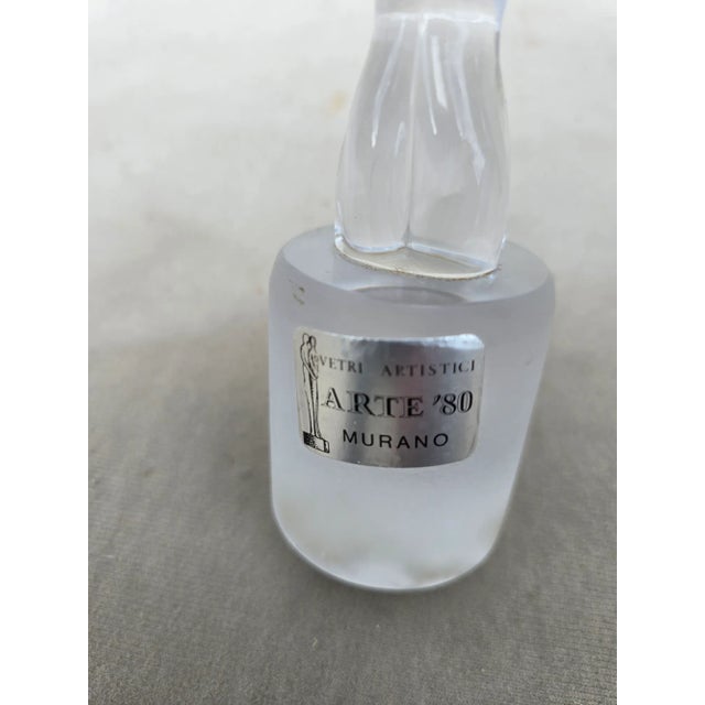 Renato Anatra 1980s Murano Glass Sculpture by Renato Anatra For Sale - Image 4 of 4