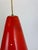 1950s Adjustable Red Counter Weight Wall Light in Brass in the Style of Stilnovo, Italy, 1960s For Sale - Image 5 of 18