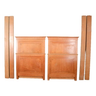 Vintage Art Deco Filettii Bed, 1940s For Sale