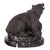 Antique 19th Century French Bonze Animalier Brown Bear Statue Sculpture Paris After Antoine-Louis Barye Circa 1870 For Sale - Image 10 of 12