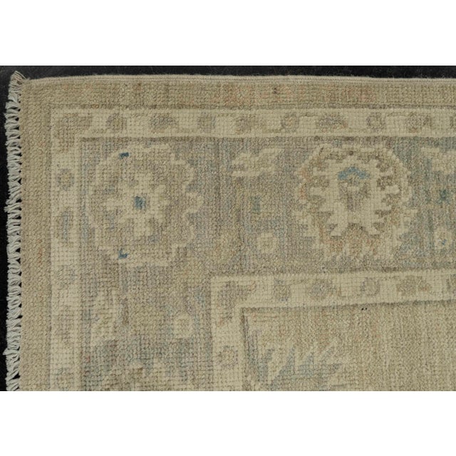 Early 21st Century Oushak Square Rug 3'2" x 3'2" #21343 For Sale - Image 5 of 8