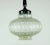 1960s Mid-Century Metal, Bubble & Satin Glass Suspension Lamp, 1960s For Sale - Image 5 of 10