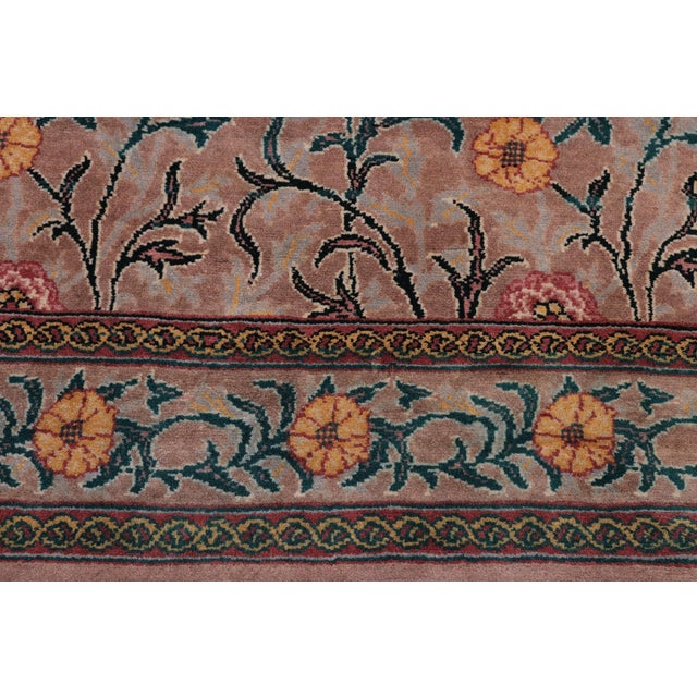 Shabby Chic Jasmain Pak-Persian Brown/Brown Wool Rug - 4'0'' X 6'3'' For Sale In New York - Image 6 of 9
