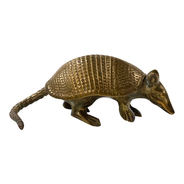 Brass Armadillo Figure Chairish