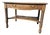 Antique Oak Arts and Crafts Mission Library Table Wirh Twisted Legs Needs Restoration For Sale