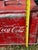Vintage Coca-Cola Embossed Steel Picnic Cooler Progress Refrigerator Original For Sale - Image 10 of 11