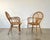 Mid-Century Modern Vintage Rattan and Bamboo Chairs, 1970s, Set of 2 For Sale - Image 3 of 8