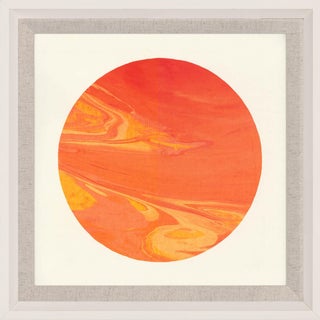 Planetary Series, Small: Red 1, Framed Artwork For Sale