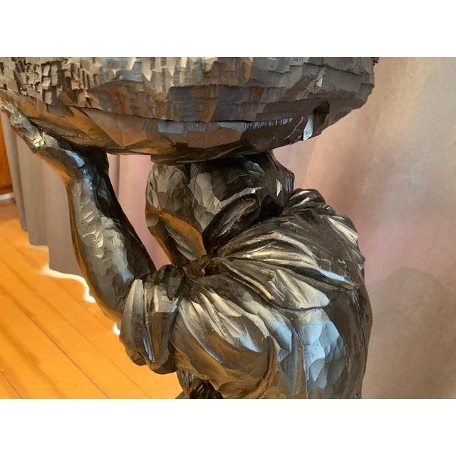 Swiss Artist, Black Forest Gnome or Dwarf, Late 19th Century, Limewood For Sale - Image 13 of 18