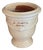 French Anduze Planter in Ivory 11” X 13” by La Madeleine For Sale