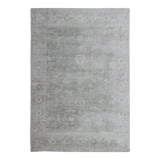 Large Turkish Angora Oushak Rug Measures: 12'5 X 16'9 by Keivan Woven Arts For Sale