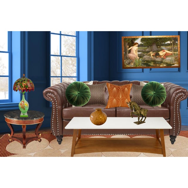 Art Glass Millefiori Floral Table Lamp For Sale - Image 15 of 18