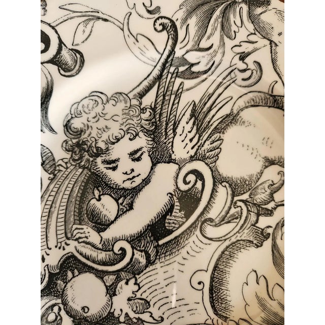 1990s English Copeland & Garrett Spode Vintage Cherub Plate For Sale In San Diego - Image 6 of 8