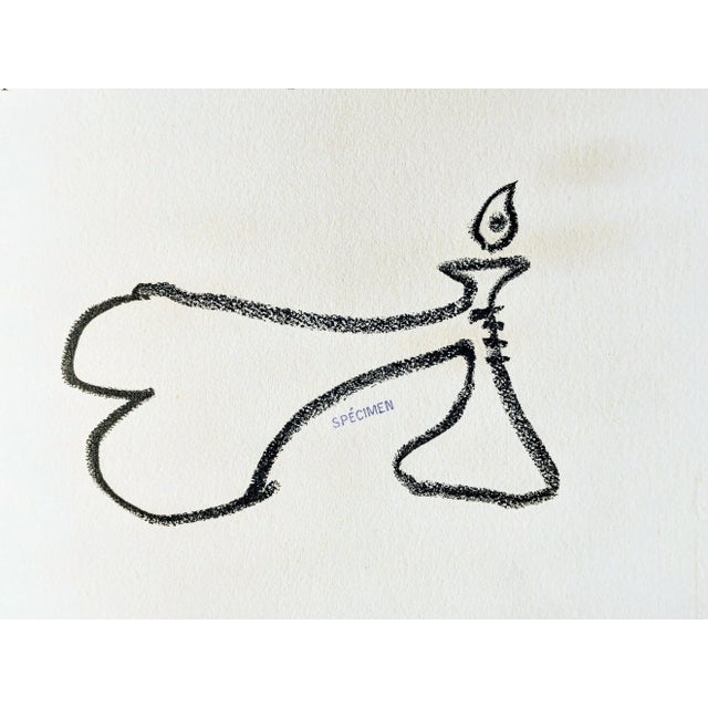 Pablo Picasso, Untitled Composition, 1962, Original Lithograph For Sale - Image 6 of 6