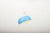 Lyfa Vintage Pendant Lamp in Blue and White Lacquered Metal by Finn Juhl for Lyfa, Denmark, 1963. For Sale - Image 4 of 13