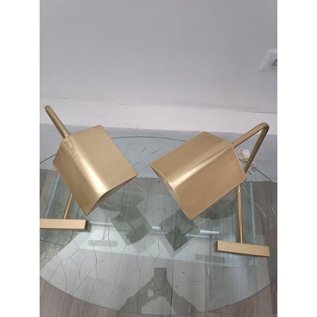 Table Lamps attributed to Cedric Hartman, 1960s, Set of 2 For Sale - Image 4 of 11