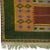 Rug & Kilim Vintage Dhurrie Extra-Long Geometric Runner Rug in Green | Rug & Kilim For Sale - Image 4 of 5