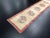 Vintage Boho Turkish Handmade Floral Beige and Red Runner Rug For Sale In Phoenix - Image 6 of 11