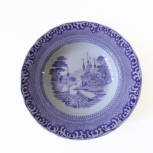 Large Antique Deep Plates from Rörstrand, Set of 6 For Sale - Image 3 of 5