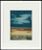Mario Sinisca, Blue Horizon, Original Mixed Media, 1960s For Sale - Image 4 of 4