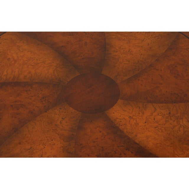 Baker Furniture Empire Style Round Top Mahogany Center Table For Sale - Image 10 of 16