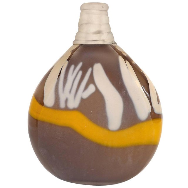 Murano Glass Vase by Sandro Frattin / Vetreria Artistica TFZ Int For Sale - Image 6 of 6