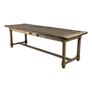 French Oak Monastery Table For Sale