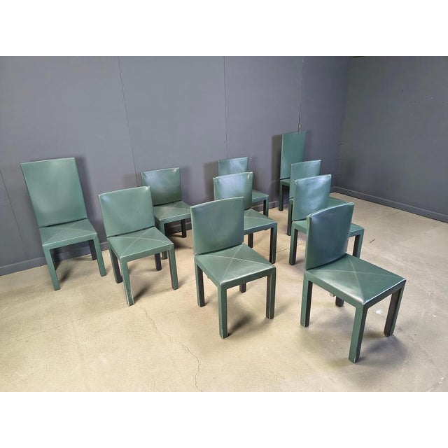 Arcadia Dining Chairs attributed to Paolo Piva for B&B Italia, 1980, Set of 10 For Sale - Image 14 of 17