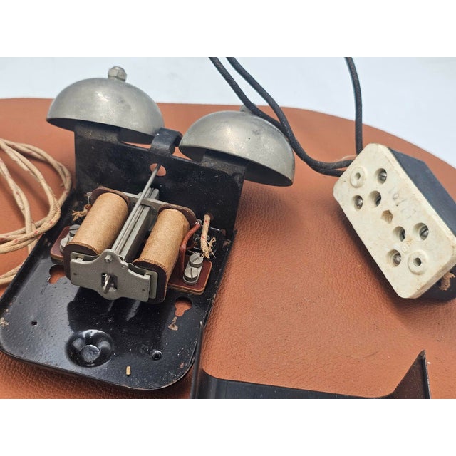 Metal Electric Bureau Telephone Bell, 1930s, Set of 2 For Sale - Image 7 of 8
