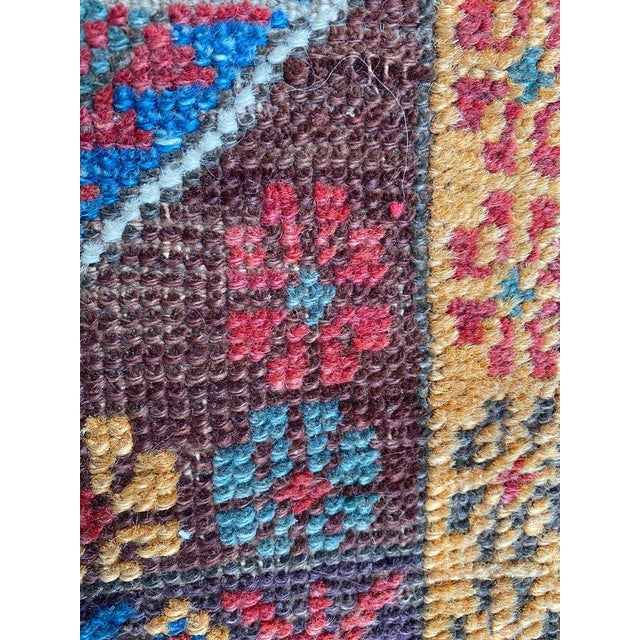 Antique Turkish Yastik Rug, 1890s For Sale - Image 10 of 18