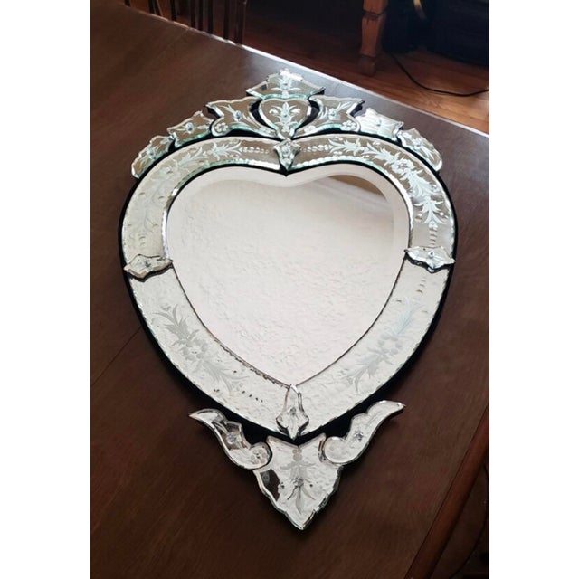 Italian Heart Wall Mirror Chairish