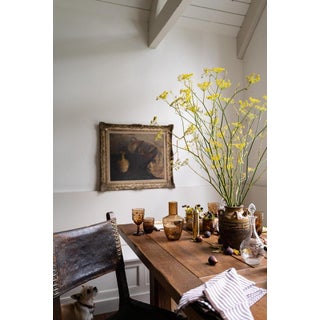 Early 20th Century Still Life With Earthenware and Linen, Attributed to Kief Vukovic, Oil on Canvas For Sale