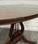 Vintage Duncan Phyfe Style Mahogany Lyre Pedestal Base Accent Table For Sale - Image 14 of 16