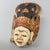 Large Vintage Sita Goddess Mask in Wood For Sale - Image 3 of 11