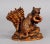 Black Forest Carved Begging Dog - Brienz Ca. 1900 For Sale - Image 4 of 6