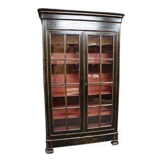 Country French Display Cabinet For Sale