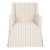 Slipcover Chair in Beige & Java For Sale