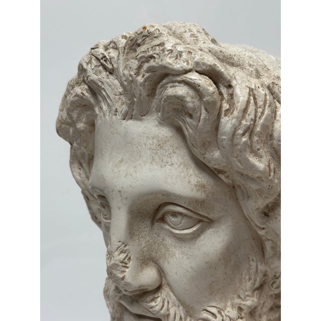 Austin Productions Vintage Sculpture of an Ancient Bard For Sale - Image 4 of 11