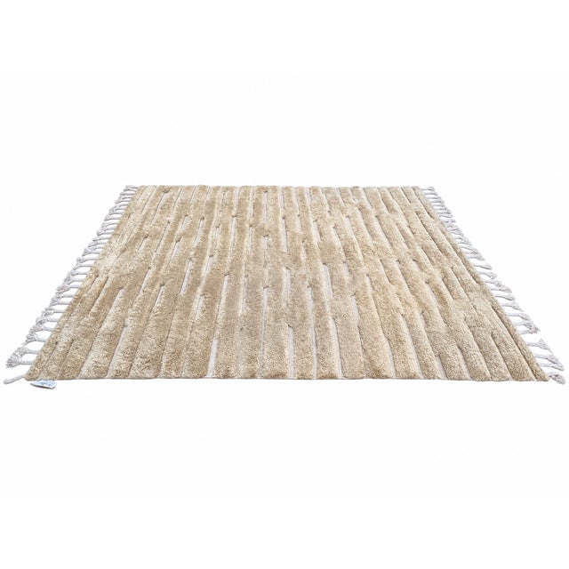 Rh Morro Wool Rug – 9' X 12' Wheat | Hand-Knotted New Zealand Wool For Sale - Image 12 of 18