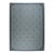 9x12 Vintage Aubusson Flat Weave Wool Rug, Blue Fleur-De-Lis For Sale