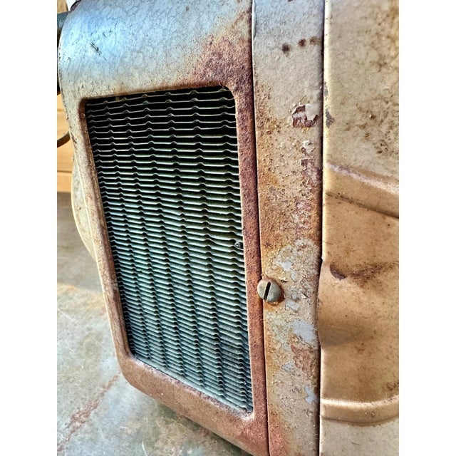 Metal 1947 Weather King Automotive Heater – Vintage Industrial Sculptural Object For Sale - Image 7 of 12