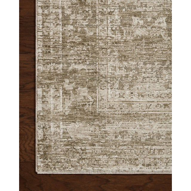 2020s Amber Lewis x Loloi Honora Khaki / Beige 11'-6" x 15'-6" Area Rug For Sale - Image 5 of 7